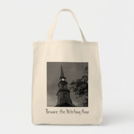 'Pas op voor het heksenuur' Canvas Tas