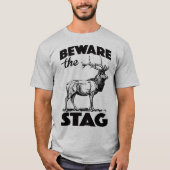 Pas op voor het herfstfeest doe het weekend Bachel T-shirt (Voorkant)