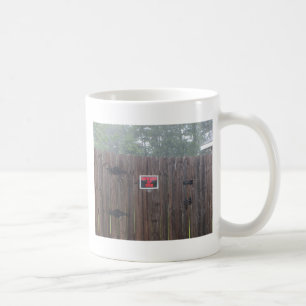 Pas op voor hondenregen koffiemok