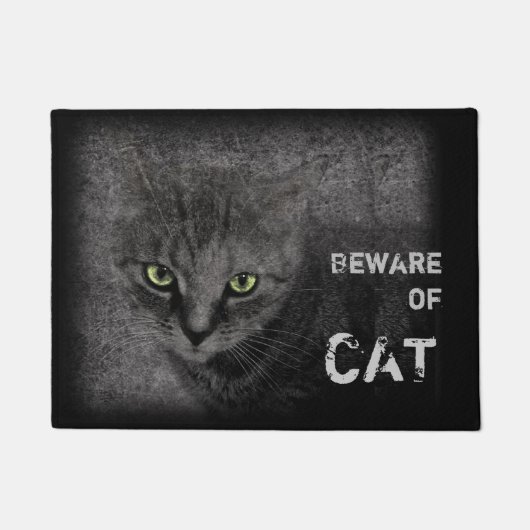 Pas op voor katten deurmat (Voorkant)