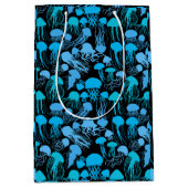 Pas op voor kwallen. L Blue.b Zwart BG Medium Cadeauzakje (Voorkant)