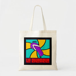 Pas op voor La Chancla Funny Tote Bag