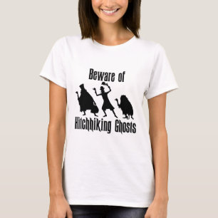 Pas op voor liftende geesten grappige Halloween ge T-shirt