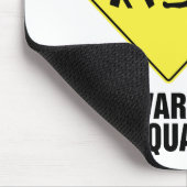 Pas op voor Sasquatch Muismat (Hoek)