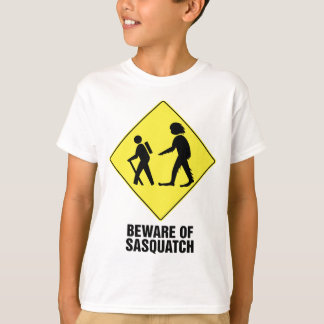 Pas op voor Sasquatch T-shirt