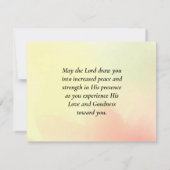 Pas par ma force, mais par sa carte Christian Cita (Dos)