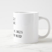 Pas parfait Mug (Droite)