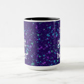 Pas Peindre Eau Drôle Peinture Splatter Café Mug (Centre)