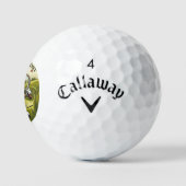 Pas perdu, je me cache Balle de golf - Drôle Perso (Logo)