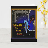 PAS PLUS de CARTE DE VOEUX de bleus de partie de (Fleur jaune)