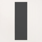 Pas Retro Yellow en grijs Abstract patroon aan Yogamat (Achterkant)