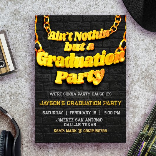 Pas rien d'autre qu'une invitation à une fête de g