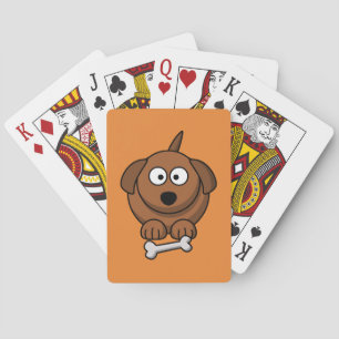 Pas Schattigee Hond voor Kinderen aan Pokerkaarten