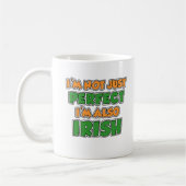 Pas seulement parfait je suis irlandais Mug (Gauche)