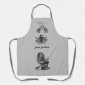 Pas Shriners Barber aan Schort (Voorkant)