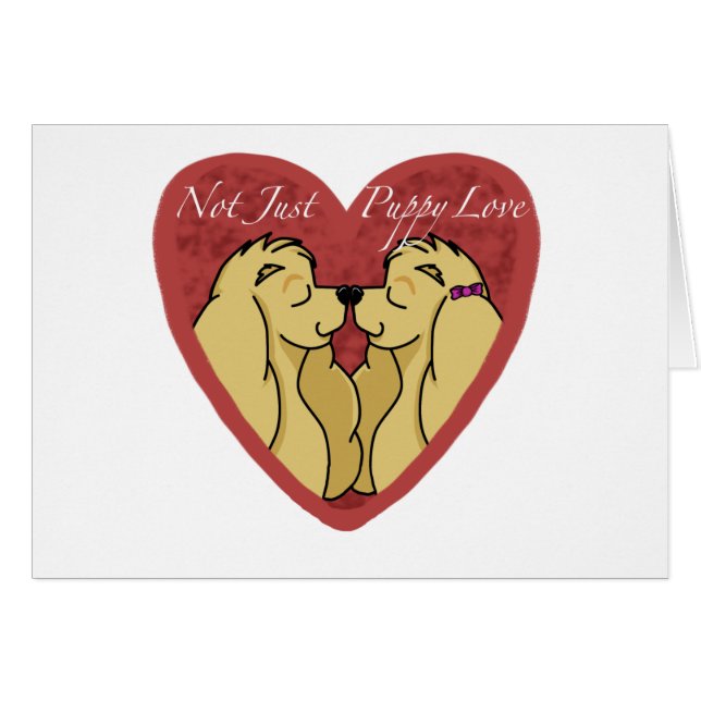 Pas simplement amour de chiot (Devant horizontal)