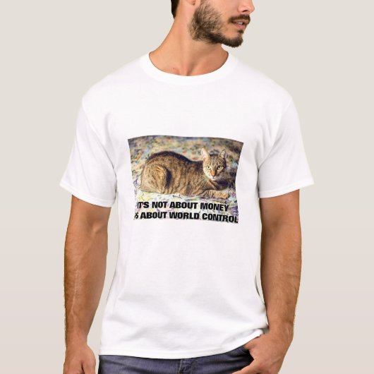 Pas sur l'argent (lumière) T-shirt (Devant)