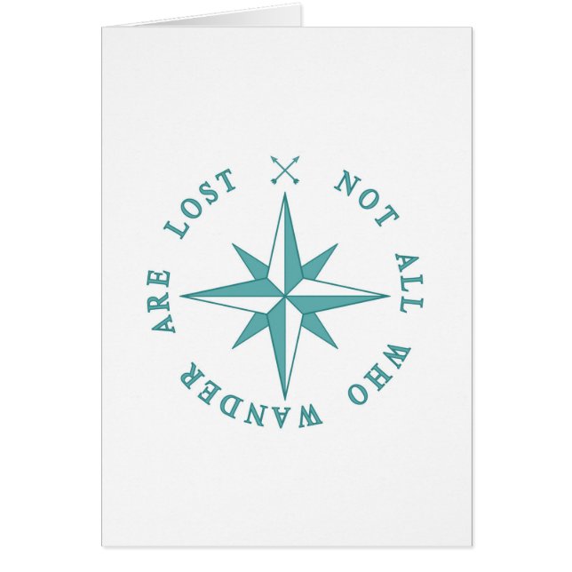 Pas tous ce que Wander sont perdu (Devant)