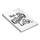 Pas tous ceux qui errent Carnet (Côté Droit)