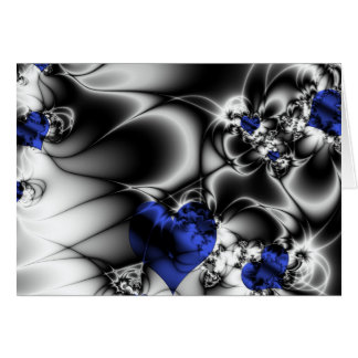 Pas tout est les coeurs noirs et blancs et bleus