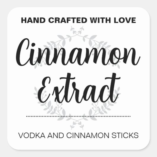 Pas Uittrekseletiket VE022_05sq aan Vierkante Sticker (Voorkant)