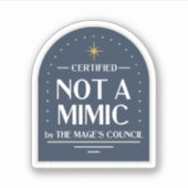 Pas un Sticker D&D amusant (Devant)