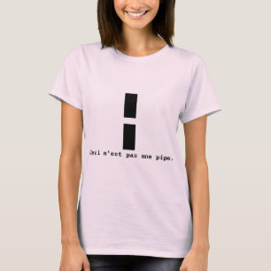 Pas un T-shirt de femmes de tuyau