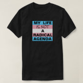 Pas un T-shirt radical agenda (Design devant)