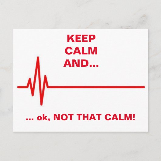 Pas une carte postale calme (Devant)