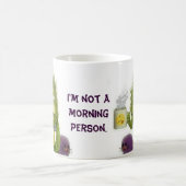 Pas une personne de matin - tasse (Centre)