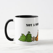 Pas Une Personne Du Matin Garbage Man Mug (Gauche)