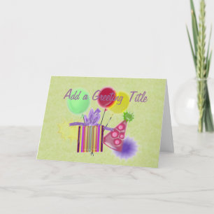 Pas uw Birthday Kaart aan