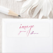 Pas uw eigen 8,5 x 11 Retouradreslabel aan Etiket (Insitu)