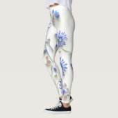 Pas uw eigen aangepaste ontwerpcornflower aan leggings (Links)