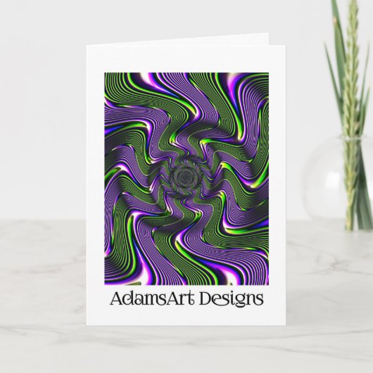 Pas uw eigen gevouwen Wenskaart aan en ontwerp dez Kaart (Voorkant)