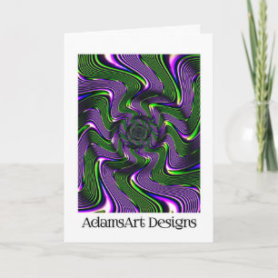 Pas uw eigen gevouwen Wenskaart aan en ontwerp dez Kaart