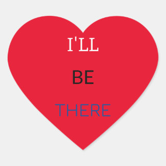 Pas uw eigen hart sticker