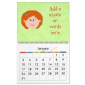 Pas uw eigen kalender (Jan 2027)