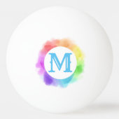 Pas uw eigen kleurrijk aan pingpongballen (Voorkant)