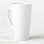 Pas uw eigen Latte Mok aan (Linkerhoek)