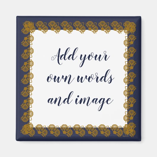 Pas uw eigen magneet aan (Voorkant)