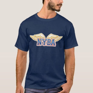 Pas uw eigen NYBA-Logo Lightwood 89-kleding aan T-shirt
