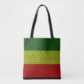 Pas uw eigen ontwerp aan - RASTA-ontwerp Draagtas (Voorkant)