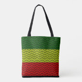Pas uw eigen ontwerp aan - RASTA-ontwerp Draagtas (Achterkant)