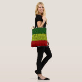Pas uw eigen ontwerp aan - RASTA-ontwerp Draagtas (Op model)
