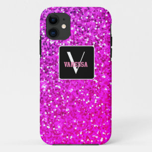 Pas uw eigen roze bril aan iPhone 11 hoesje