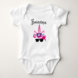 Pas uw eigen Unicorn Baby Bodysuit aan