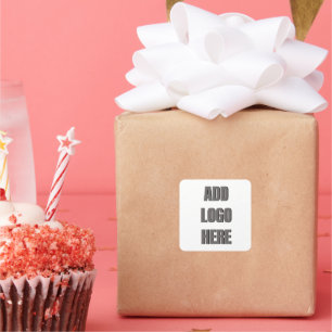 Pas uw eigen vierkante sticker