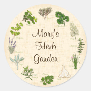 Pas uw Herb Garden Stickers aan