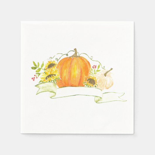 Pas uw Herfst Napkins aan Servet (Voorkant)